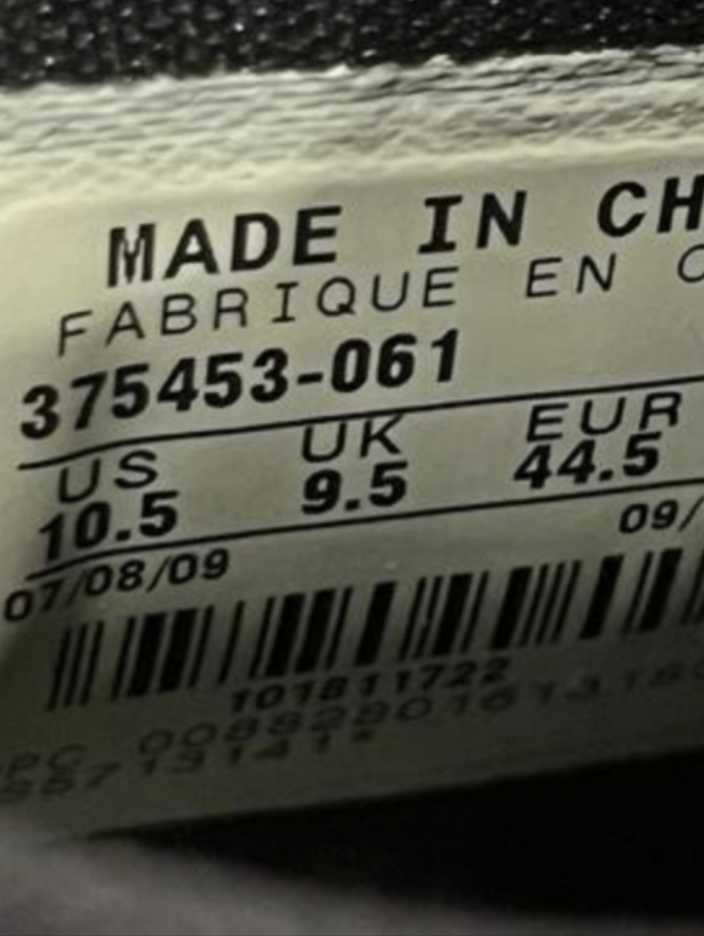 Air Jordan 13 Retro Fusion  (AJF 13) Rare "Bred" (2009) Mens 10.5 EUC W/Hangtag - Picture 12 of 12